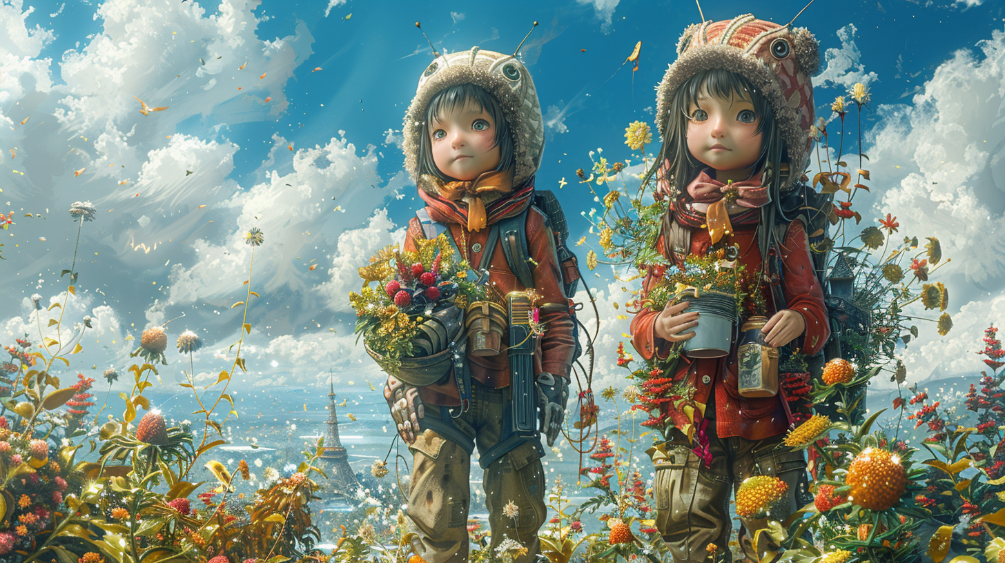 [AI生成アート作品9：]